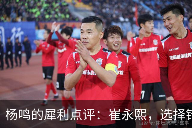 杨鸣的犀利点评：崔永熙，选择错了吗？